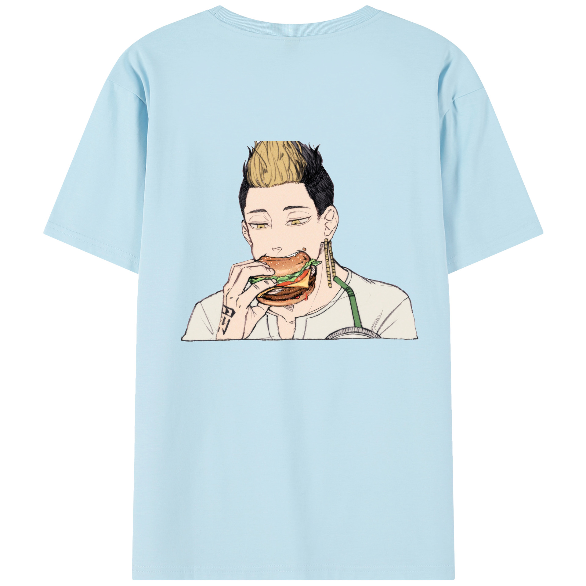 （画像用） 東京リベンジャーズ Tokyo Revengers 綿100％半袖Tシャツ（背面プリント）